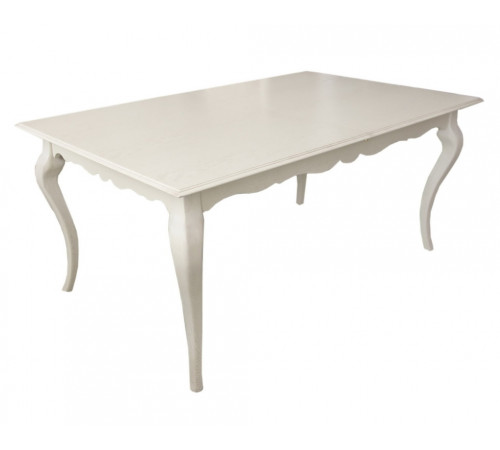 Стол обеденный Оскар ММ-210-40 (белая эмаль+пт)