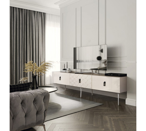 Тумба под ТВ для гостиной Богемия Фарфале (Bogemia Farfalle) БМТ-2(Fa) [10]